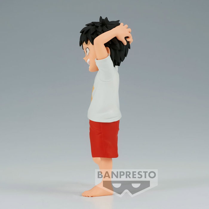 BANPRESTO Figura Monkey D. Luffy Children The Grandline Series Film Red One Piece 12cm