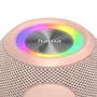 Hama 00188240 Altavoz Bluetooth Portátil Esférico (Ball Shape) - 5W, TWS, Batería 10h, Luz LED, Manos Libres, Color Rosa - Conexión AUX/USB-C/MicroSD