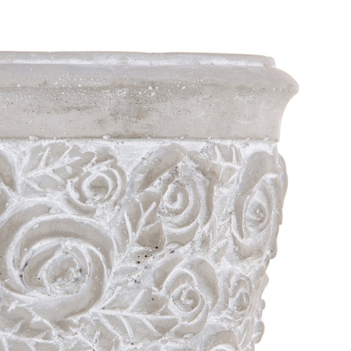 Macetero Cemento Decoración 15 X 15 X 14 cm (Set de 4)