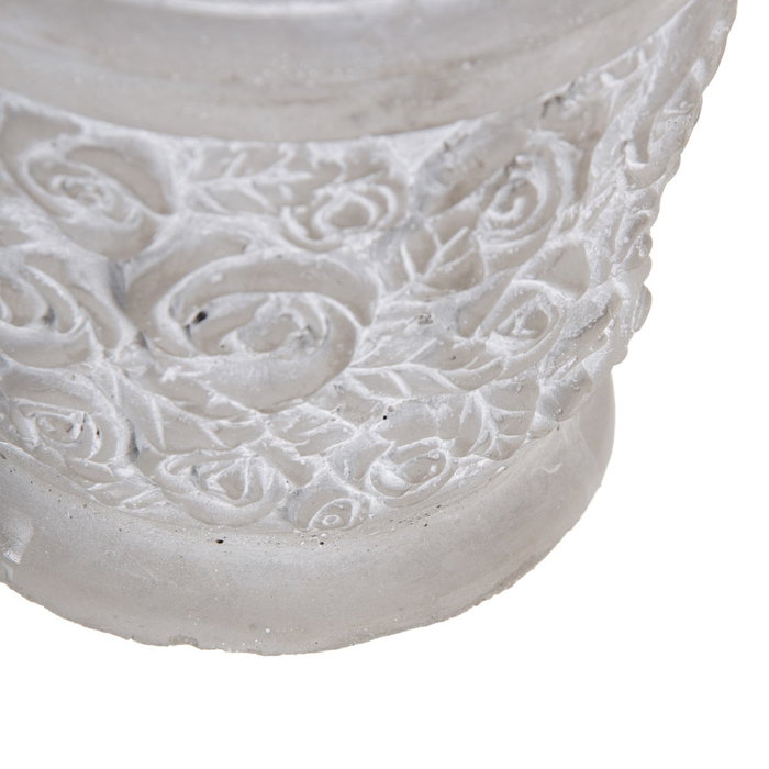 Macetero Cemento Decoración 15 X 15 X 14 cm (Set de 4)