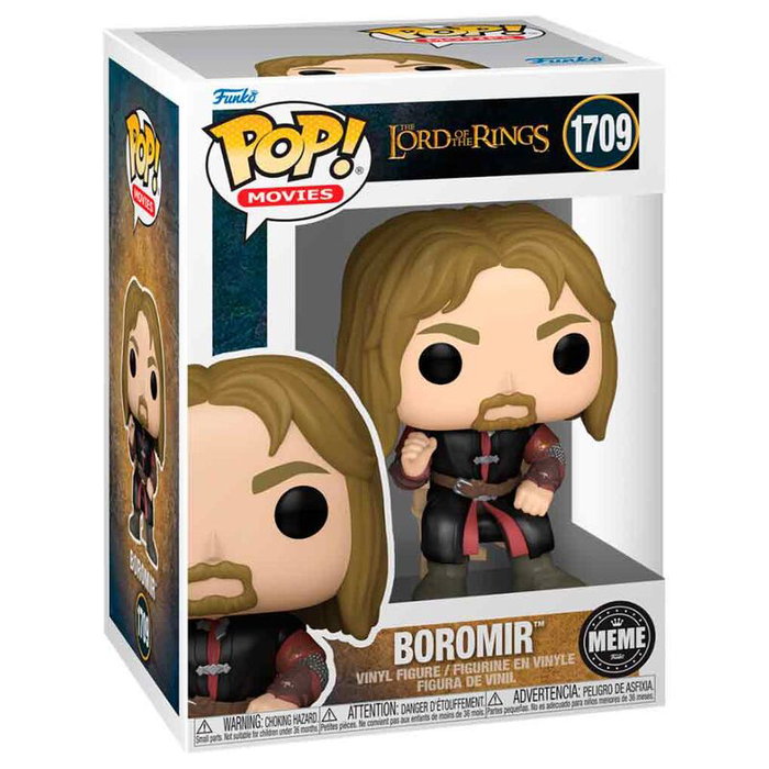 Funko Figura POP! Movies Boromir (Meme) - El Señor de los Anillos Funko Figura POP! Movies Boromir (Meme) - El Señor de los Anillos