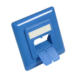 GoodConnections Zentralstück 50x50mm+Rahmen 80x80mm azul