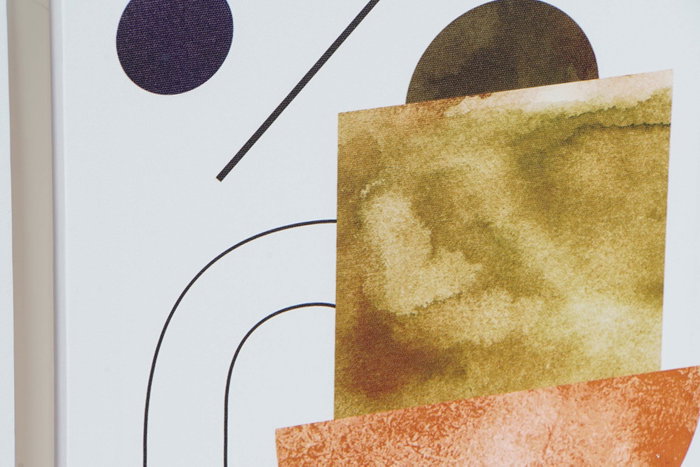 DKD Home Decor Cuadro Lienzo Abstracto 30x40x1,8 cm