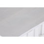 DKD Home Decor Mesa de Comedor Mango y Metal Rombo Blanco y Dorado