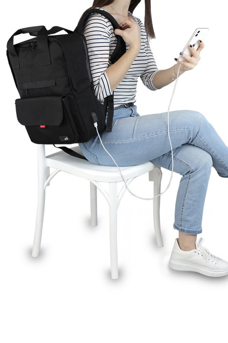 Zoozie Bags Bolsa para Portátil 2201, Resistente al Agua, con Puerto USB, para Portátiles hasta 15.6 Pulgadas, Negro Zoozie Bags Bolsa para Portátil 2201, Resistente al Agua, con Puerto USB, para Portátiles hasta 15.6 Pulgadas, Negro