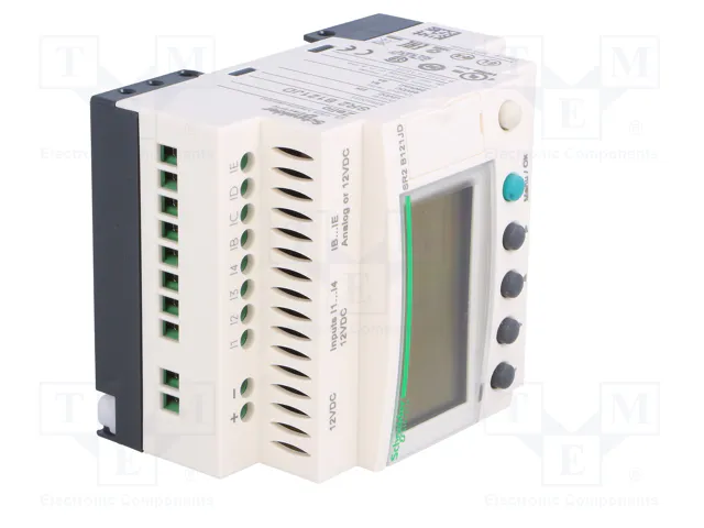 SCHNEIDER ELECTRIC Zelio Logic SR2B121JD Relé Programable Compact 12V DC SCHNEIDER ELECTRIC Zelio Logic SR2B121JD Relé Programable Compact 12V DC
