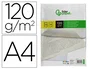 Liderpapel Papel Verjurado A4 120g/m² Blanco Paquete 100 Hojas