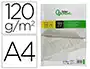 Liderpapel Papel Verjurado A4 120g/m² Blanco Paquete 100 Hojas