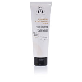 Usu Cosmetics AMINO Espuma Exfoliante Facial 120 ml con Ácido Hialurónico y Aminoácidos