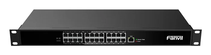 Fanvil PN24 Switch No Administrado Fast Ethernet (10/100) Negro
