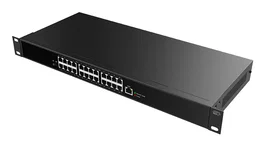 Fanvil PN24 Switch 24 Puertos Fast Ethernet 10/100 No Administrado Alimentación PoE Negro Rack
