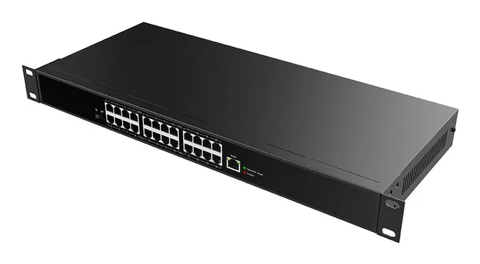 Fanvil PN24 Switch No Administrado Fast Ethernet (10/100) Negro