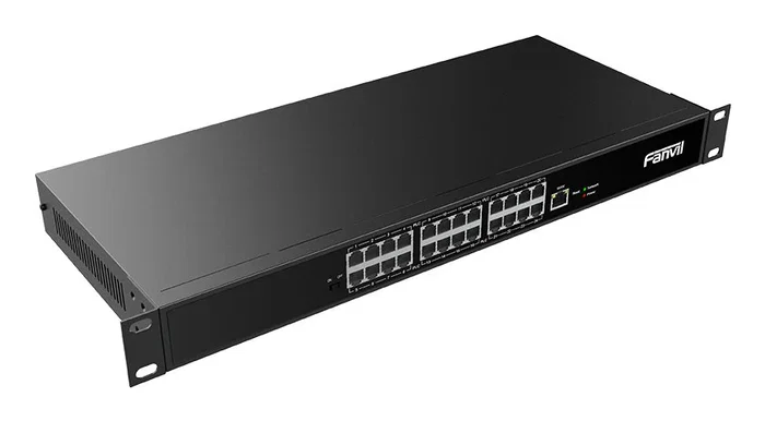 Fanvil PN24 Switch No Administrado Fast Ethernet (10/100) Negro