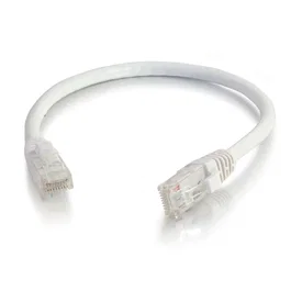 C2G 83490 Cable de Red Ethernet Cat6 UTP 5 Metros Blanco, RJ45 Macho a RJ45 Macho, para Gigabit Ethernet, Redes de Alta Velocidad
