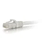 C2G 83490 Cable de Red Ethernet Cat6 UTP 5 Metros Blanco, RJ45 Macho a RJ45 Macho, para Gigabit Ethernet, Redes de Alta Velocidad