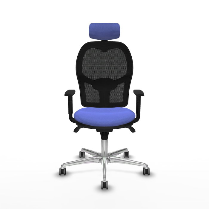 PIQUERAS Y CRESPO Silla de oficina Jorquera Azul claro/Negro PIQUERAS Y CRESPO Silla de oficina Jorquera Azul claro/Negro