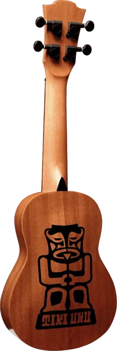 LAG Tiki Uku Baby Soprano Electro-Acustico Slim Arch Back Ukelele