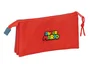 Safta Estuche Portatodo Colección Super Mario Triple con 3 Cremalleras 120x30x220 mm