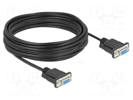 DeLOCK Cable RS-232 D-Sub9 hembra a hembra 10 m