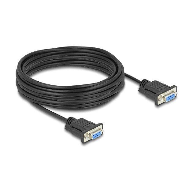 DeLOCK Cable RS-232 D-Sub9 hembra a hembra 10 m