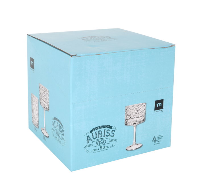 La Mediterranea Copa Auriss Viso 500cc, Pack de 16 unidades