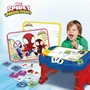 Lisciani Giochi Spidey Super Desk Escritorio de Actividades con 10 Juegos Educativos para Niños