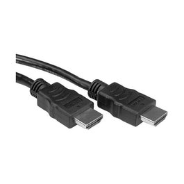 VALUE Cable HDMI Alta Velocidad con Ethernet de 10 metros, Negro, Velocidad de transferencia de datos: 10,2 Gbit/s, Conectores Macho Tipo A Estándar