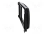 PER.PIC. Bastidor de montaje de radio 2 DIN para Ford, Negro Brillante