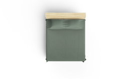 L'essentiel linge de maison Funda de Sofá Elite - Green Verde 175 x 230 cm 100% Algodón para Salón
