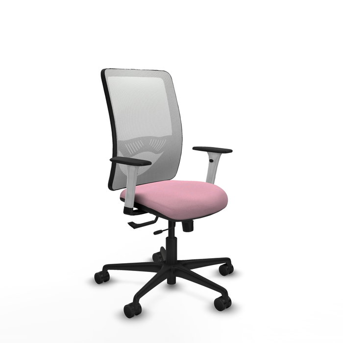 PIQUERAS Y CRESPO Silla de oficina Zulema Rosa y Blanco PIQUERAS Y CRESPO Silla de oficina Zulema Rosa y Blanco