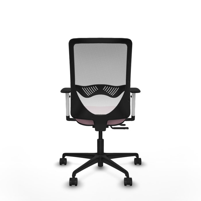 PIQUERAS Y CRESPO Silla de oficina Zulema Rosa y Blanco PIQUERAS Y CRESPO Silla de oficina Zulema Rosa y Blanco