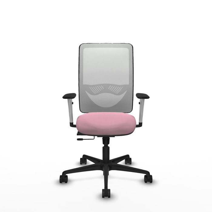 PIQUERAS Y CRESPO Silla de oficina Zulema Rosa y Blanco PIQUERAS Y CRESPO Silla de oficina Zulema Rosa y Blanco