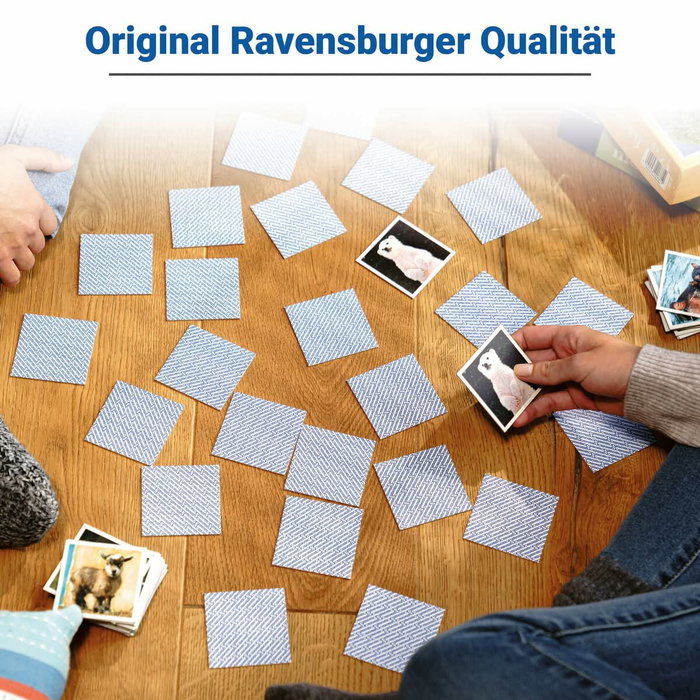 Ravensburger Gran memoria - Animales pequeños
