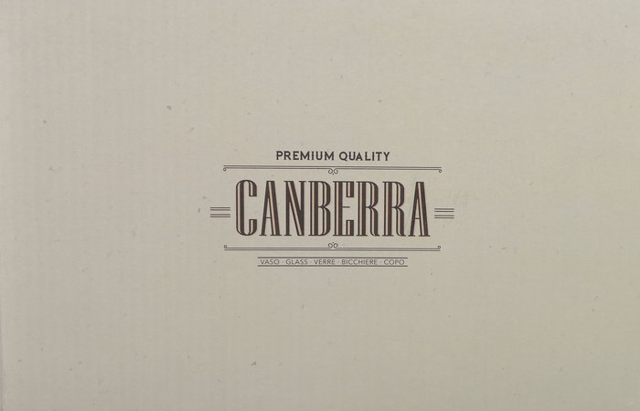 La Mediterranea Vaso 275 cc Canberra Md (48 Unidades)