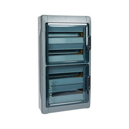 Legrand 601988 AP Feuchtraumverteiler Plexo IP65 IK09 4-reihig 72Module