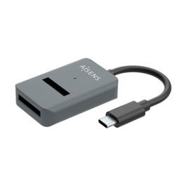AISENS - USB-C DOCK M.2 (NGFF) ASUC-M2D012-GR SATA/NVME A USB3.1 GEN2, GRIS