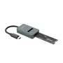Aisens Dock USB-C para SSD M.2 SATA/NVMe ASUC-M2D012-GR Gris