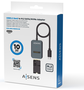 Aisens Dock USB-C para SSD M.2 SATA/NVMe ASUC-M2D012-GR Gris