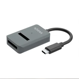 Aisens Dock USB-C para SSD M.2 SATA/NVMe ASUC-M2D012-GR Gris