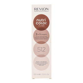 Revlon 512 Castaño Ceniza Perlado Nutri Color Filters Mascarilla de Color Semipermanente 3 en 1 100 ml