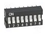Aratas (Formerly Omron Components) Interruptor DIP-SWITCH A6E 8 secciones