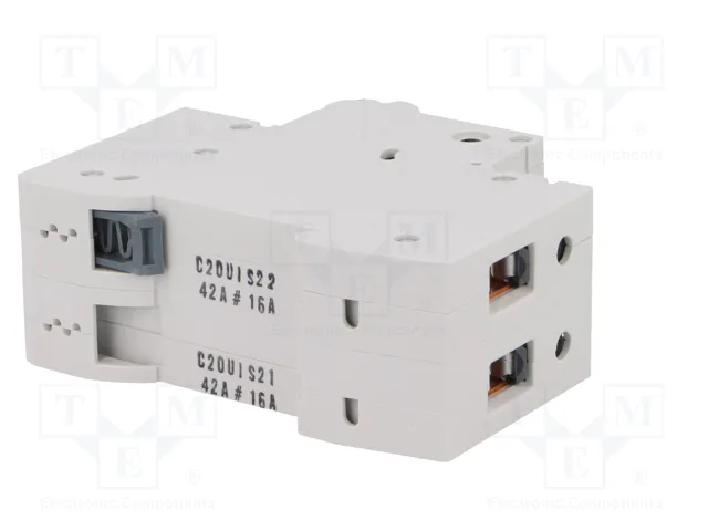 SIEMENS 5SL6220-7 Interruptor magnetotérmico 2 polos 20A Característica C