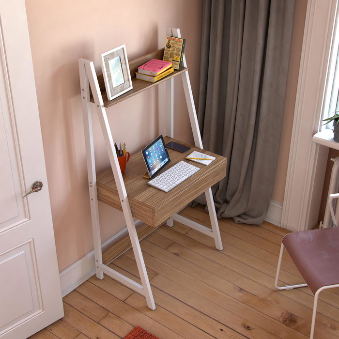 Escritorio Olympia Versa Madera MDF 48 x 146,5 x 74 cm Escritorio Olympia Versa Madera MDF 48 x 146,5 x 74 cm