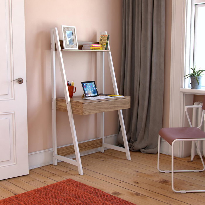 Escritorio Olympia Versa Madera MDF 48 x 146,5 x 74 cm Escritorio Olympia Versa Madera MDF 48 x 146,5 x 74 cm