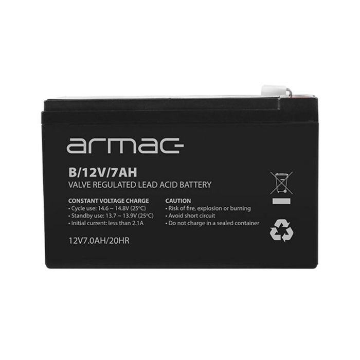 Armac Batería VRLA AGM 12V 7Ah para UPS Armac Batería VRLA AGM 12V 7Ah para UPS