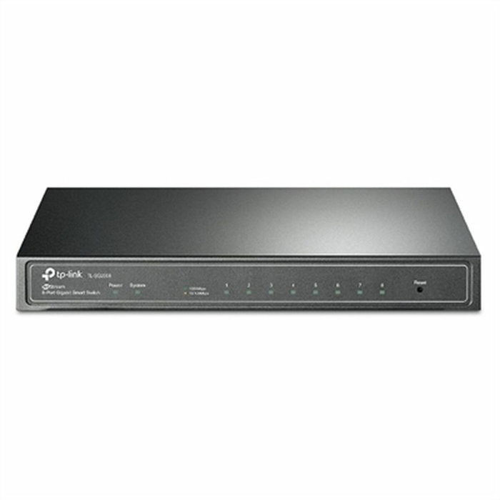 TP-Link TL-SG2008 Switch Gigabit de 8 Puertos Gestionable Negro TP-Link TL-SG2008 Switch Gigabit de 8 Puertos Gestionable Negro