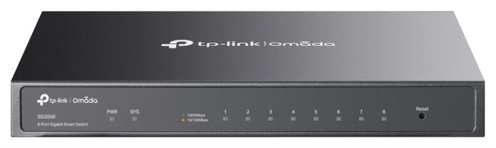TP-Link TL-SG2008 Switch Gigabit de 8 Puertos Gestionable Negro TP-Link TL-SG2008 Switch Gigabit de 8 Puertos Gestionable Negro