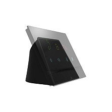 2N Soporte de sobremesa para Indoor Talk, Compact y View, Negro