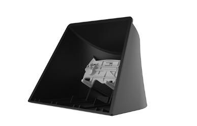 2N Soporte de sobremesa para unidad interior (compatible con Talk/Compact/View) Accesorio universal negro para recepciones y estanterías