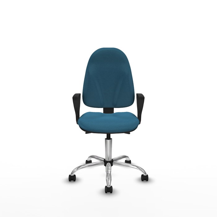 PIQUERAS Y CRESPO Silla de oficina Algarra Verde petróleo con mecanismo Asincro PIQUERAS Y CRESPO Silla de oficina Algarra Verde petróleo con mecanismo Asincro